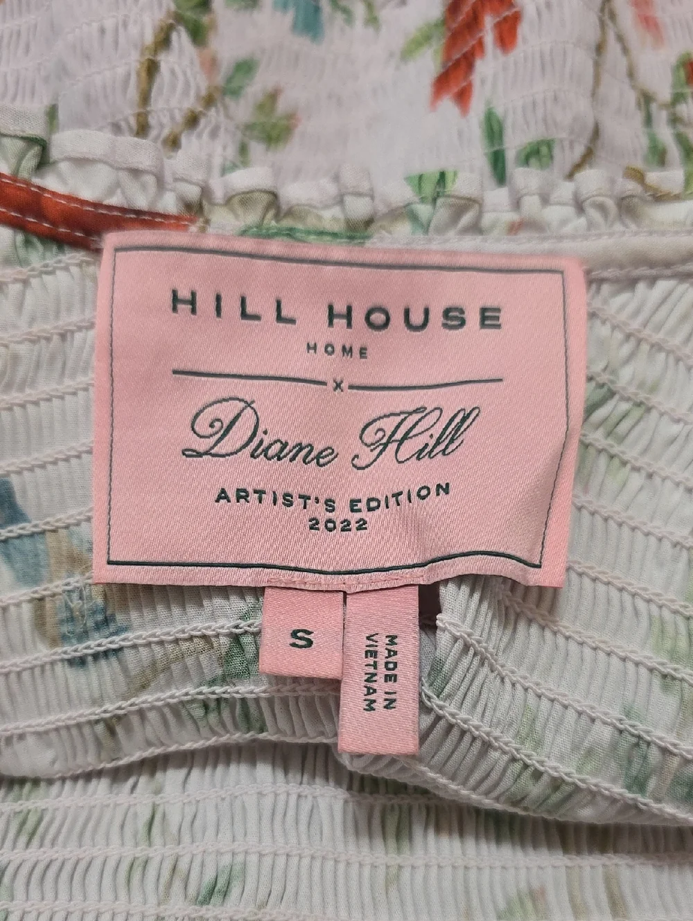 Hill House The Aiko Nap Top in Diane Hill Chinoiserie Size Small